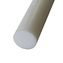 Acetal rod in white